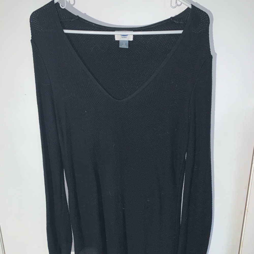 Long Black Sweater